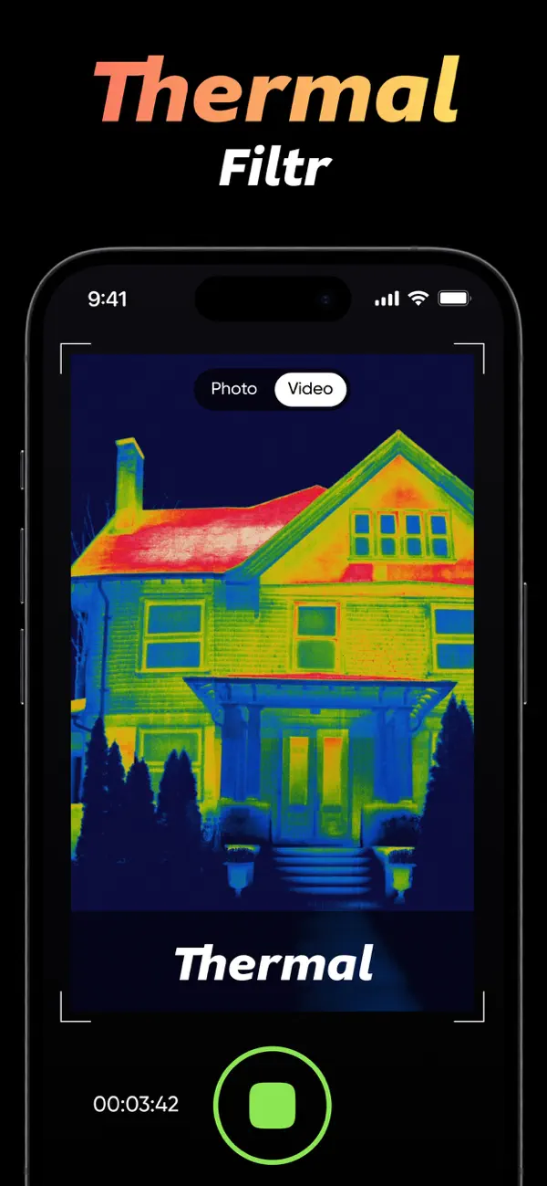 Night Vision Thermal Filter ㅤ screenshot 4