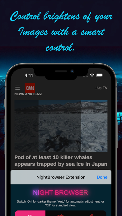 NightBrowser screenshot 1