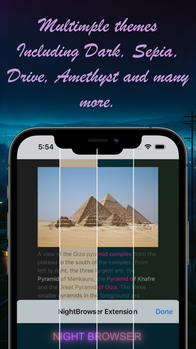NightBrowser screenshot 2