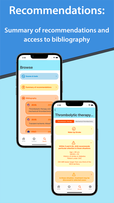 NIH Score & stroke tools screenshot 2