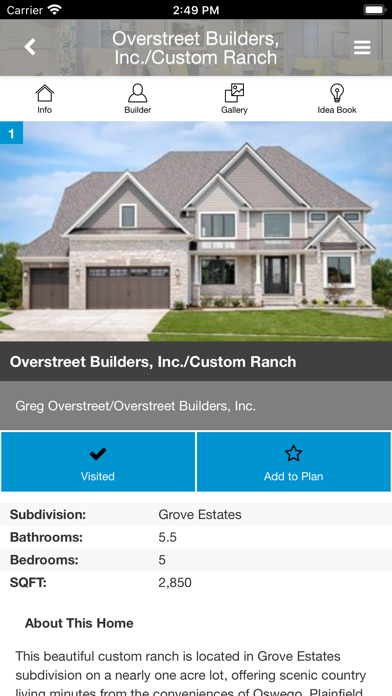 NIHBA Cavalcade Tour of Homes screenshot 3