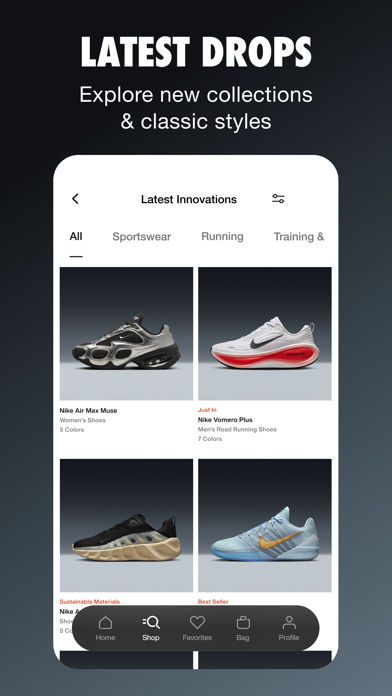 Nike: Shoes, Apparel, Stories screenshot 6