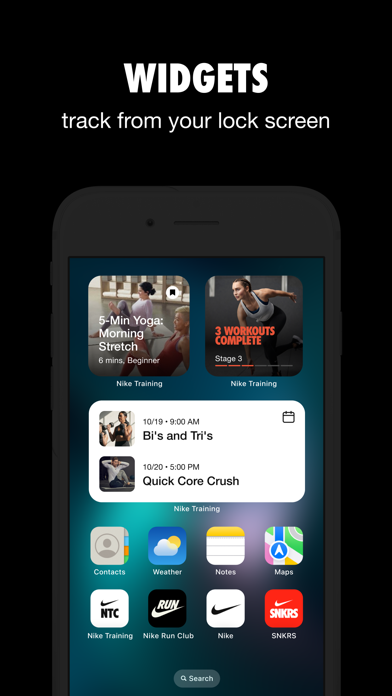 Nike Training Club screenshot 1