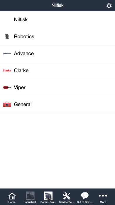 Nilfisk Toolkit screenshot 3