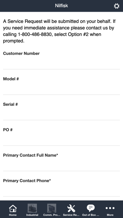 Nilfisk Toolkit screenshot 2