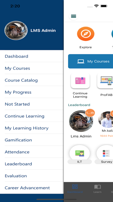 Nimble Learning LMS screenshot 3