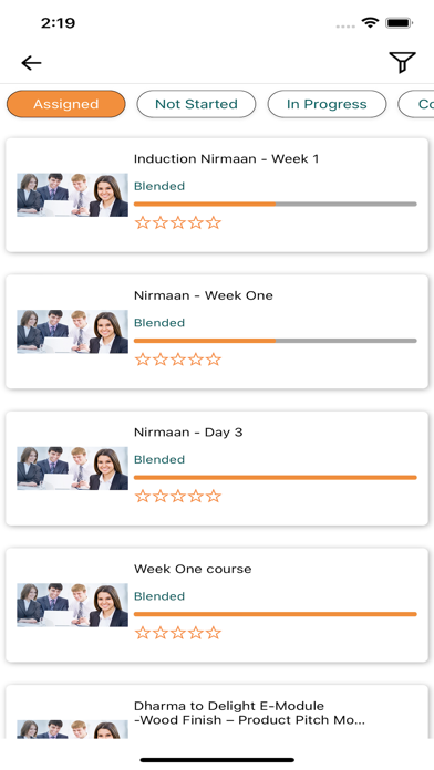 Nimble Learning LMS screenshot 2
