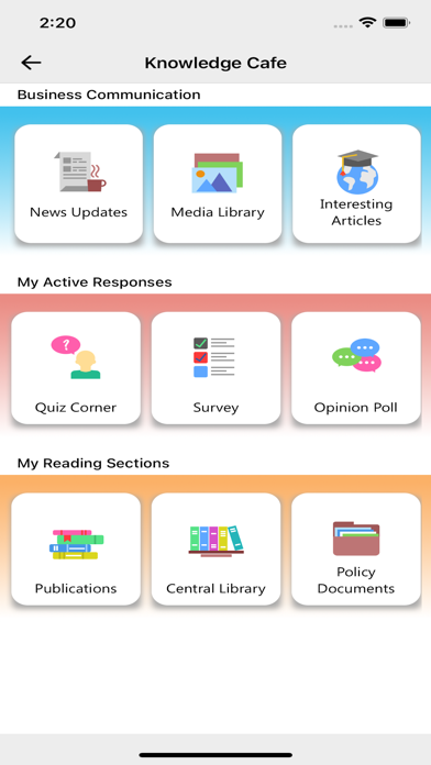 Nimble Learning LMS screenshot 1