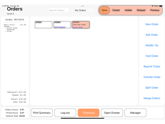 NimblePOS screenshot 2