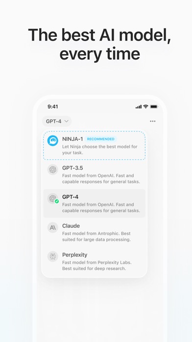 Ninja - AI Chat for Students screenshot 4