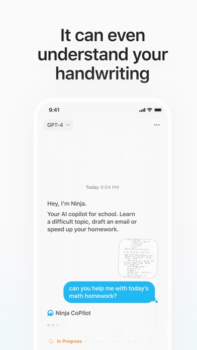 Ninja - AI Chat for Students screenshot 2
