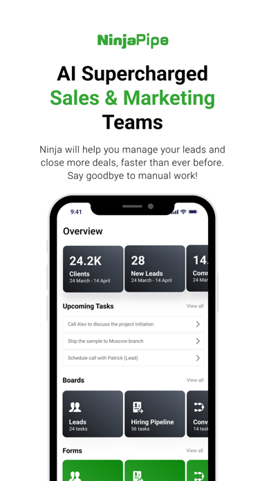 NinjaPipe - CRM & Sales Tools screenshot 4