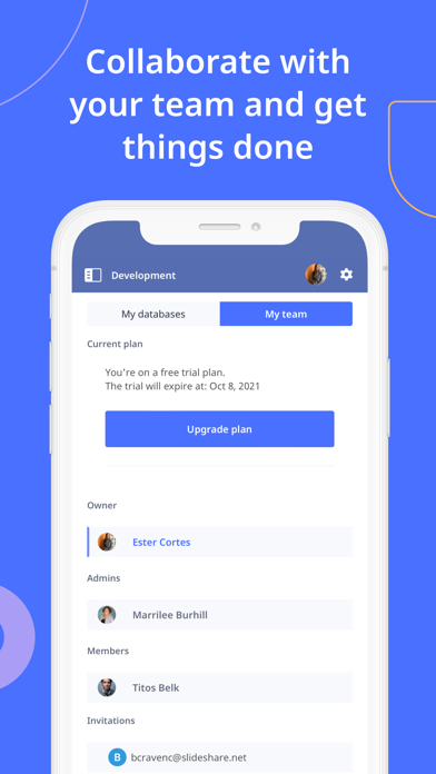 Ninox Database for iPhone screenshot 5