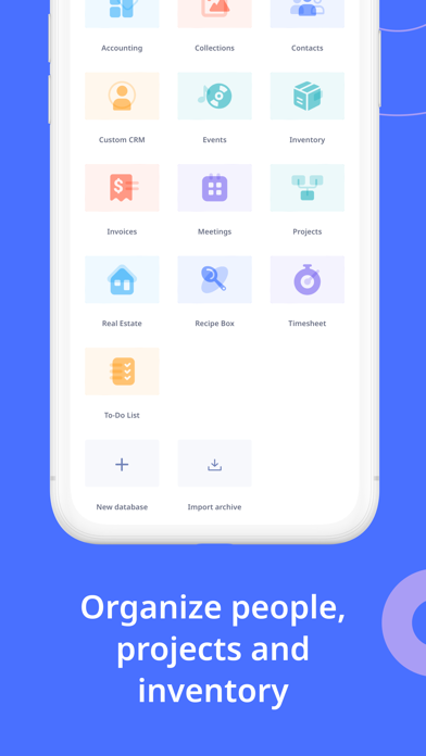 Ninox Database for iPhone screenshot 6