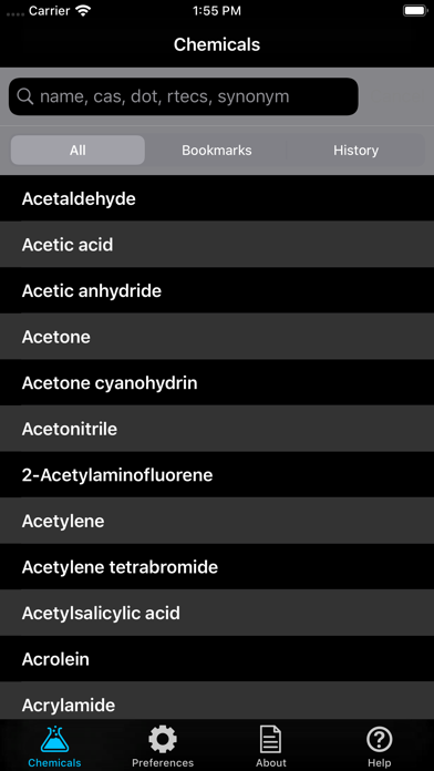 NIOSH Mobile Pocket Guide screenshot 2