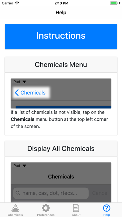 NIOSH Mobile Pocket Guide screenshot 3