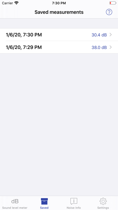 NIOSH Sound Level Meter screenshot 4