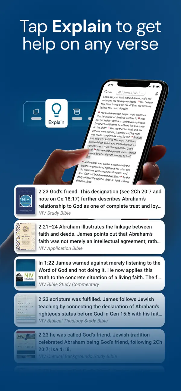 NIV Bible screenshot 4