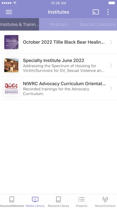 NIWRC Advocate! screenshot 2