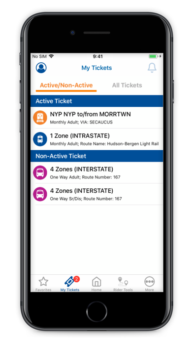 NJ TRANSIT Mobile App screenshot 4