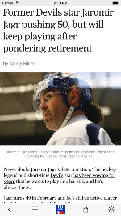 NJ.com: New York Rangers News screenshot 1