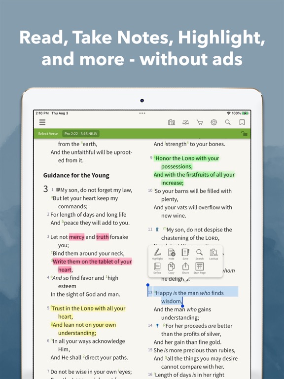 NKJV Bible by Olive Tree screenshot 10
