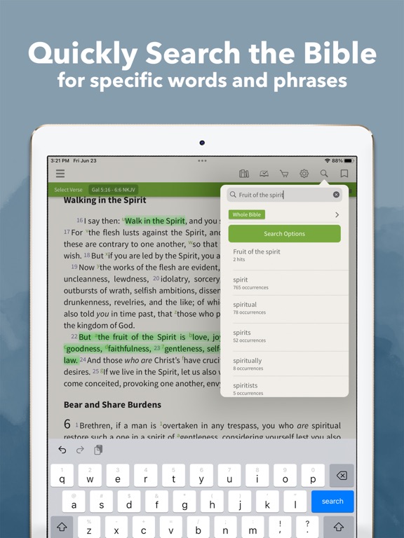 NKJV Bible by Olive Tree screenshot 3