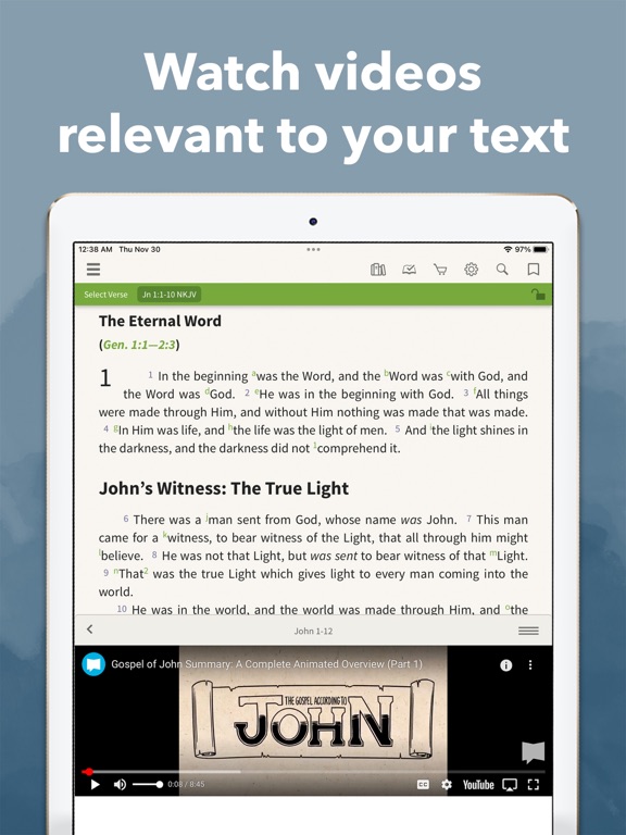 NKJV Bible by Olive Tree screenshot 2
