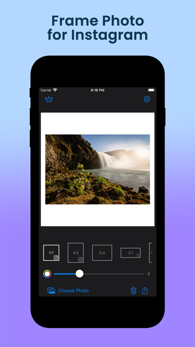 No Crop - Simple Border screenshot 4