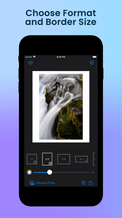 No Crop - Simple Border screenshot 3