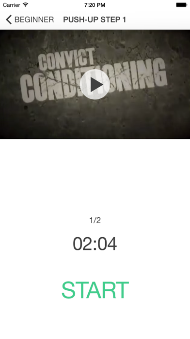 No Gym - Convict Conditioning(CC):fitness & weight loss & workout log. Best personal exercise trainer screenshot 1