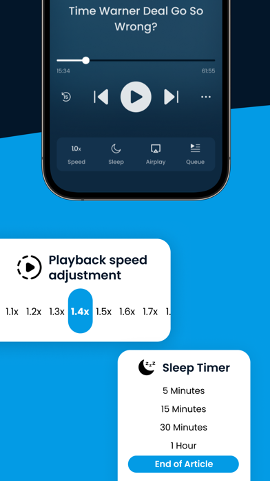 Noa: Listen to audio articles screenshot 2
