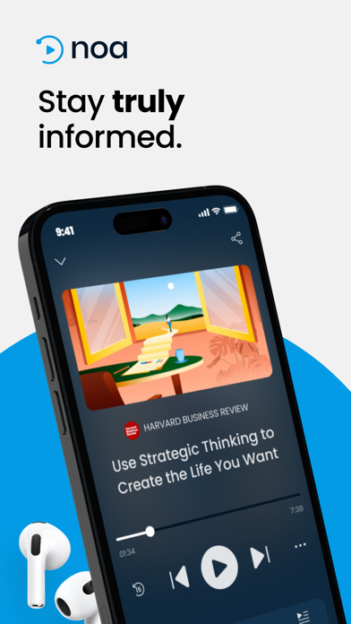 Noa: Listen to audio articles screenshot 8