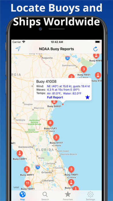 NOAA Buoy Reports screenshot 8