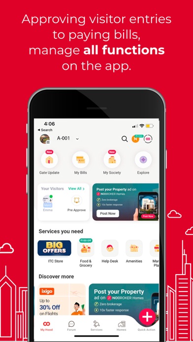 NoBrokerHood - Manage Visitors screenshot 5