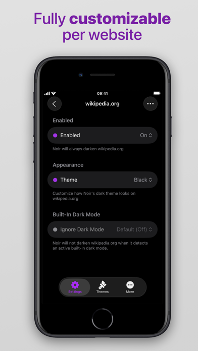 Noir - Dark Mode for Safari screenshot 2