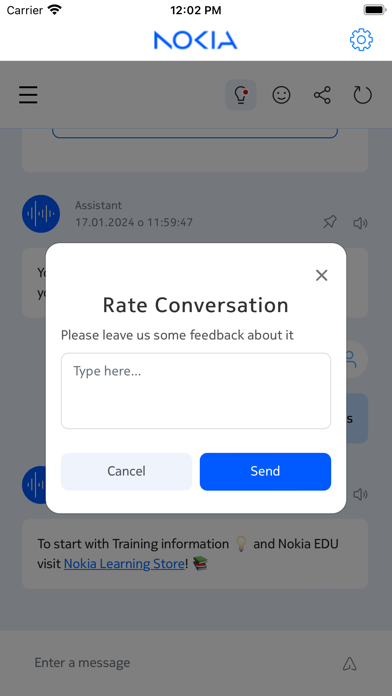 Nokia AI Digital Assistant screenshot 1