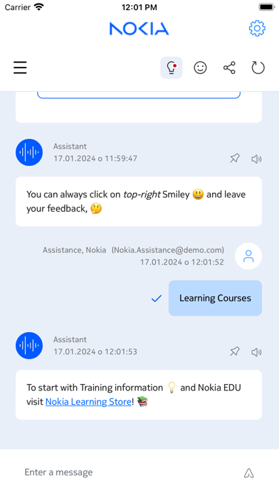 Nokia AI Digital Assistant screenshot 2