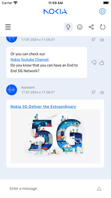 Nokia AI Digital Assistant screenshot 4