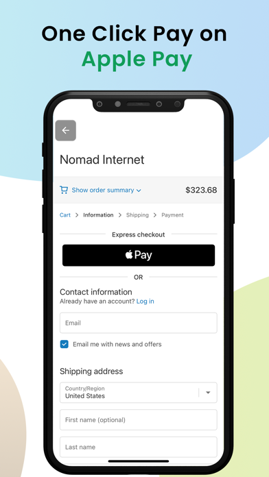 Nomad Internet Oasis screenshot 3