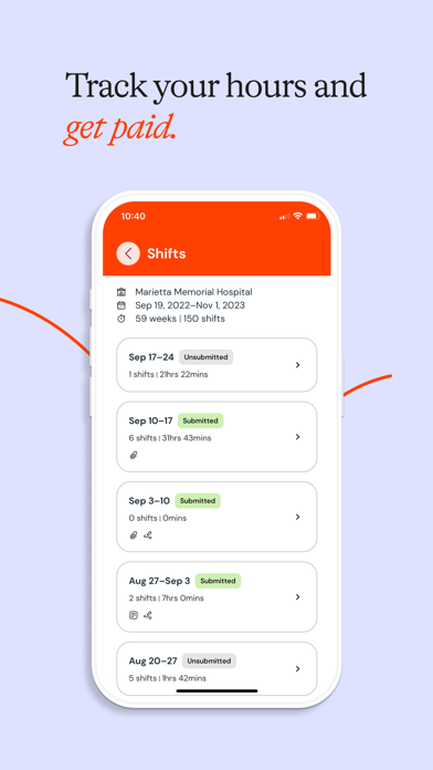 Nomad: Travel Healthcare Jobs screenshot 1