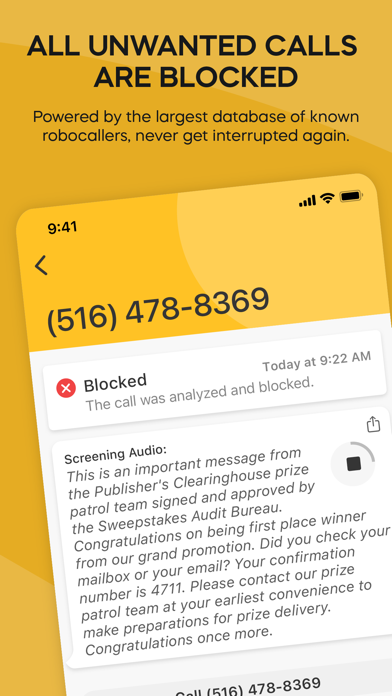 Nomorobo Max Spam Call Blocker screenshot 6