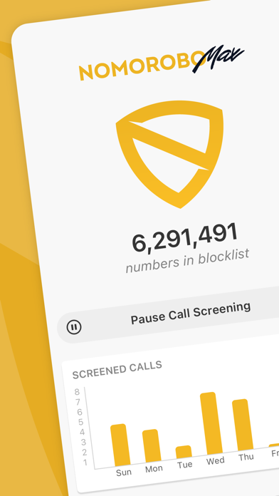 Nomorobo Max Spam Call Blocker screenshot 8