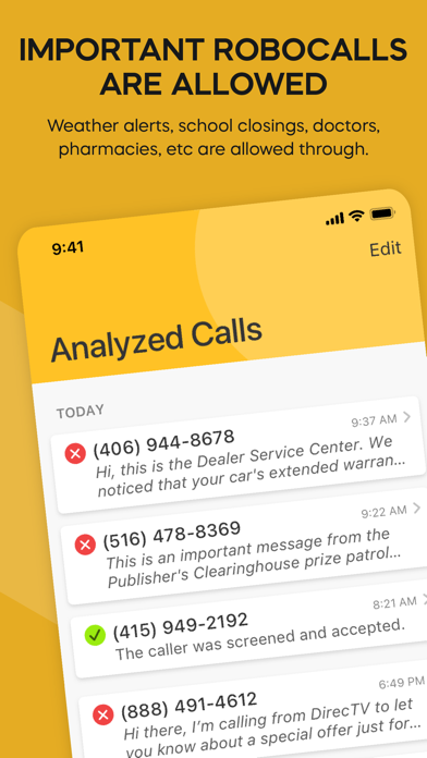 Nomorobo Max Spam Call Blocker screenshot 2