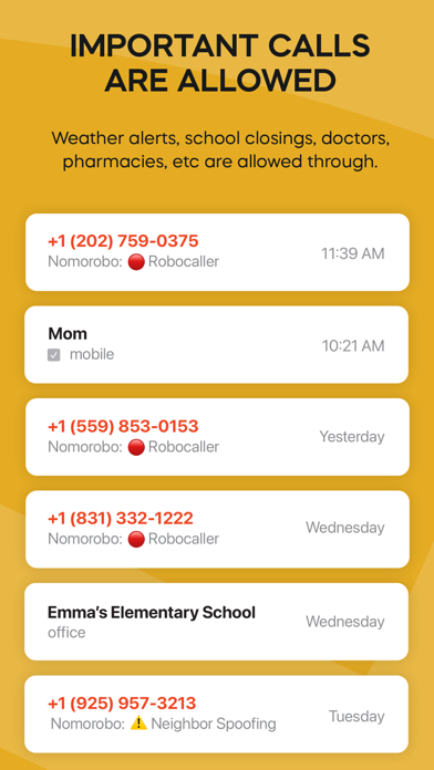 Nomorobo - Robocall Blocker screenshot 4