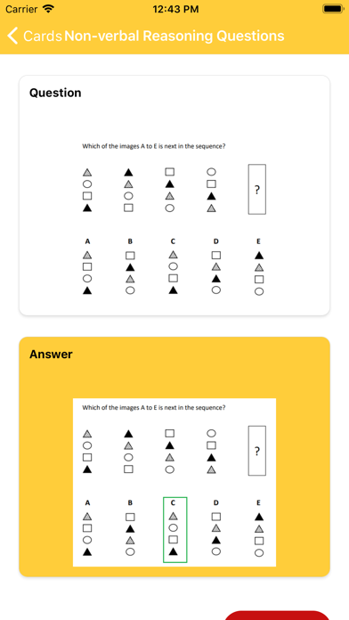 Non-verbal Reasoning Questions screenshot 1