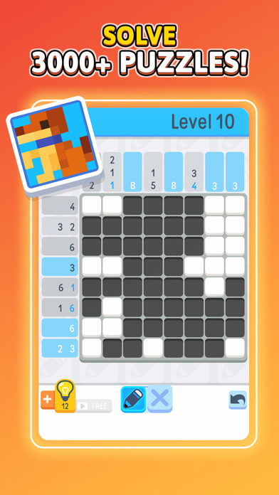 Nonogram - IQ Logic Pic Puzzle screenshot 1