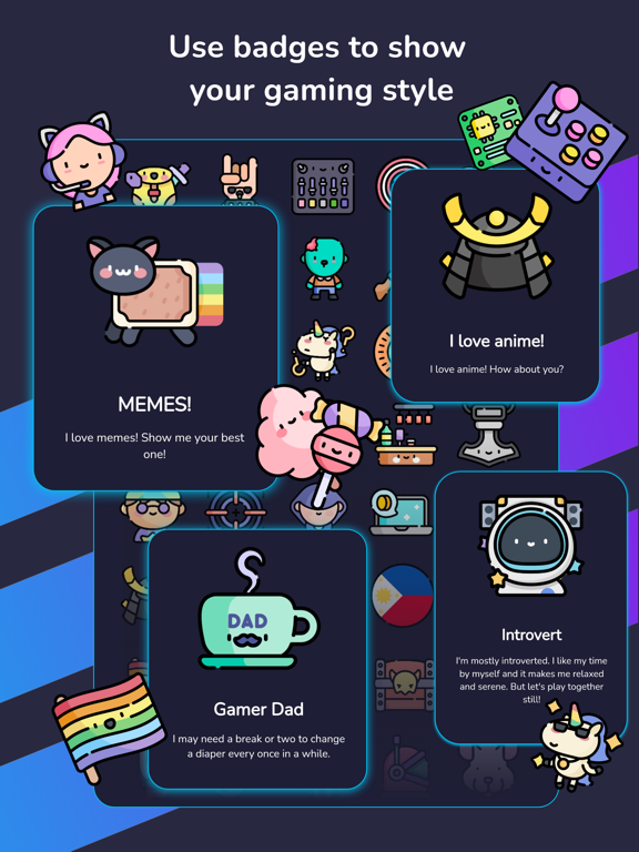 Noobly Find Gaming Friends LFG screenshot 2