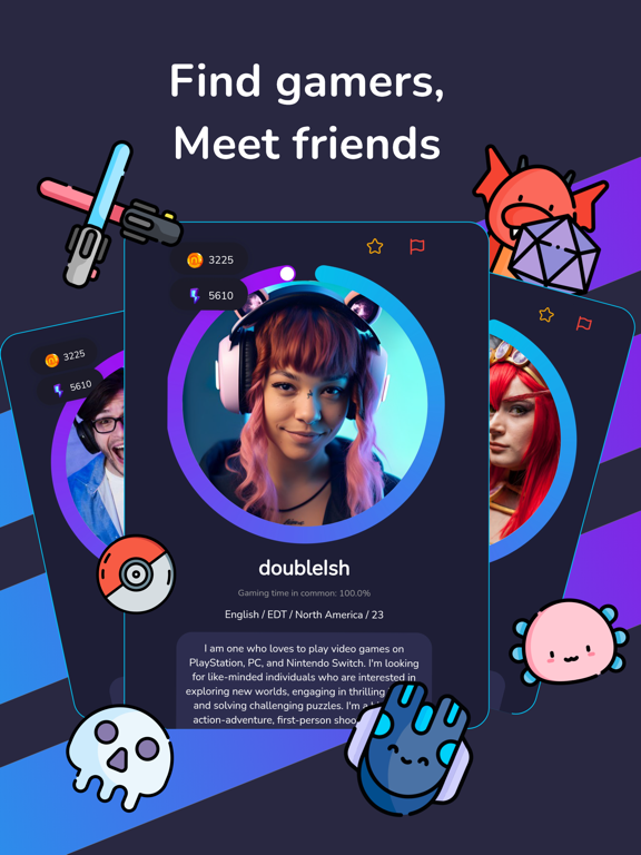 Noobly Find Gaming Friends LFG screenshot 5