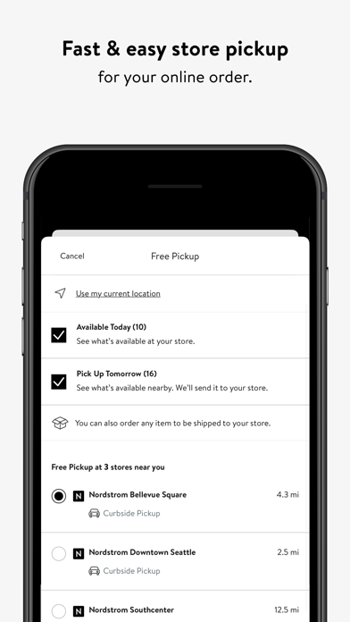 Nordstrom screenshot 1
